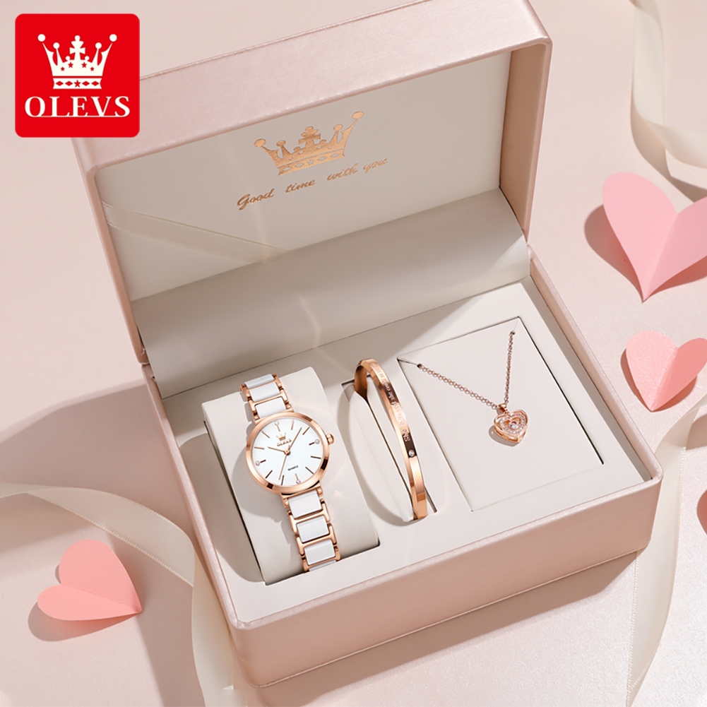Jewelry For Watches - OLEVS Women Watch 5877 Luxury Elegant