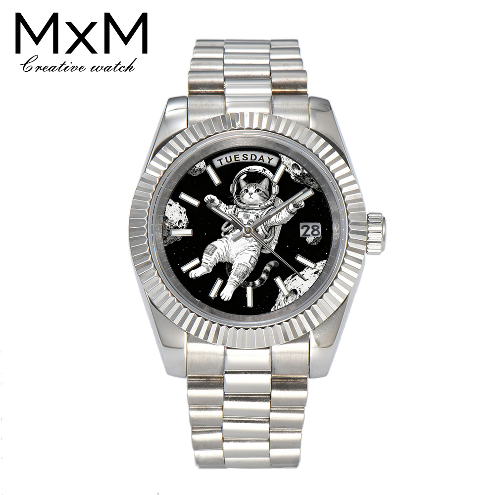 Jewelry For Watches - Creative men's watch 40mm/36mm Miyota 8285