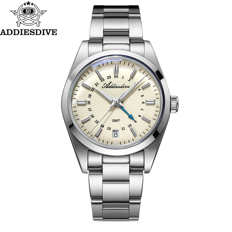 Jewelry Style Watches - ADDIESDIVE Hot Brand 36mm Luxury GMT