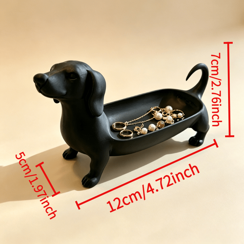Minimalist Dachshund Jewelry T - Watches Jewelry Holder ulasan dan harga