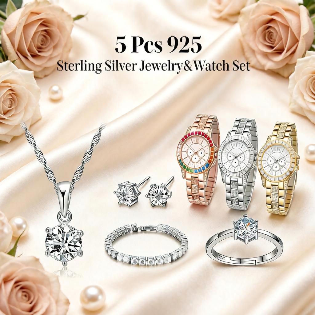 Pretty 925 Sterling Silver Geo - Best Jewelry Watches For Women ulasan dan harga