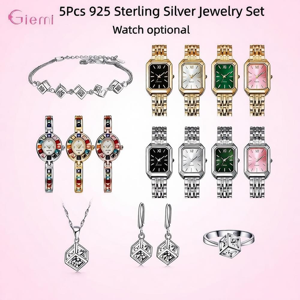Pretty 925 Sterling Silver Geo - Best Jewelry Watches For Women ulasan dan harga