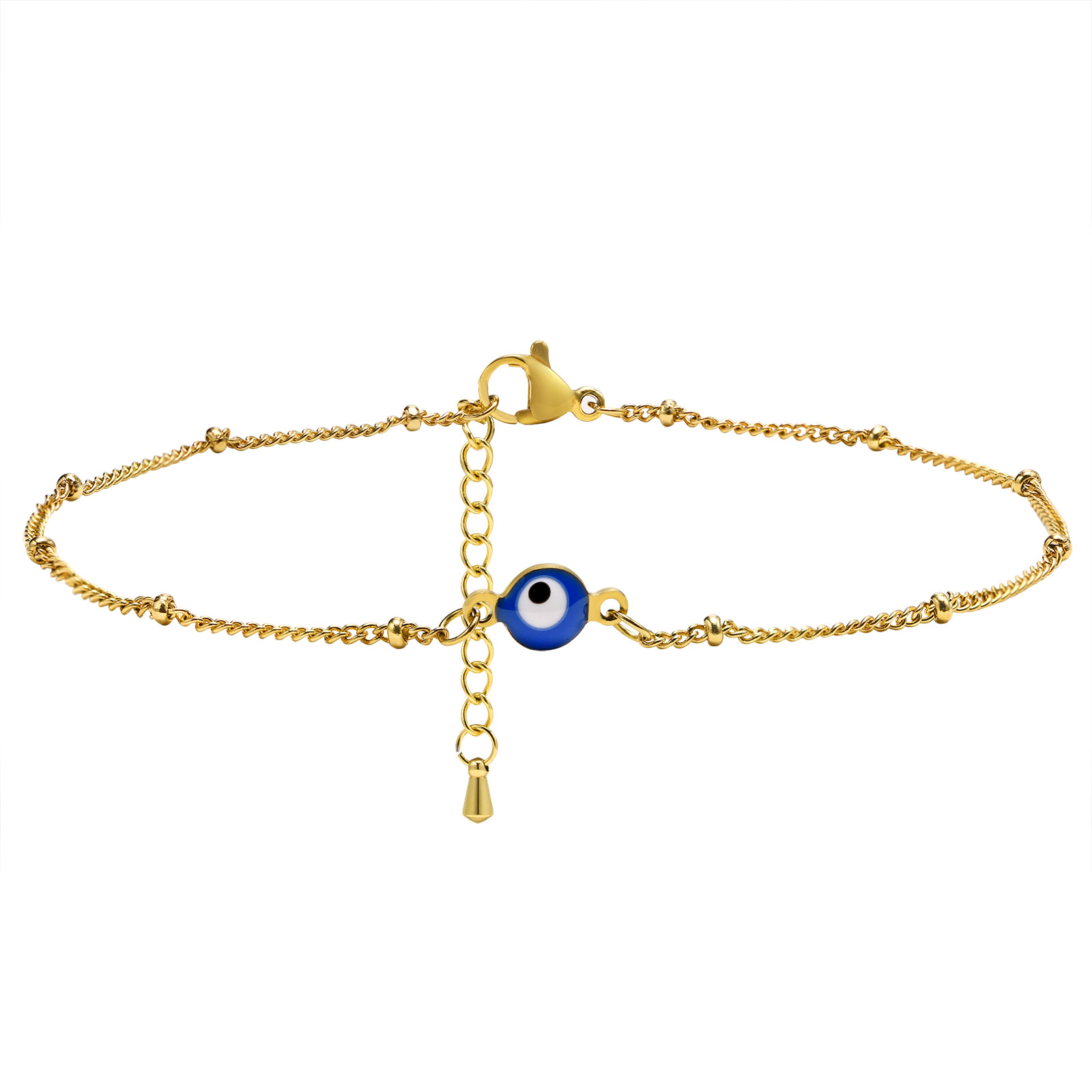 Evil Eye  Anklet Bracelet on L - Jc Jewelry & Watches ulasan dan harga