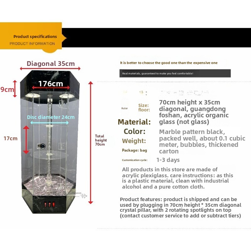 Showcase European Rotary Displ - Jewelry And Watches Exhibition ulasan dan harga