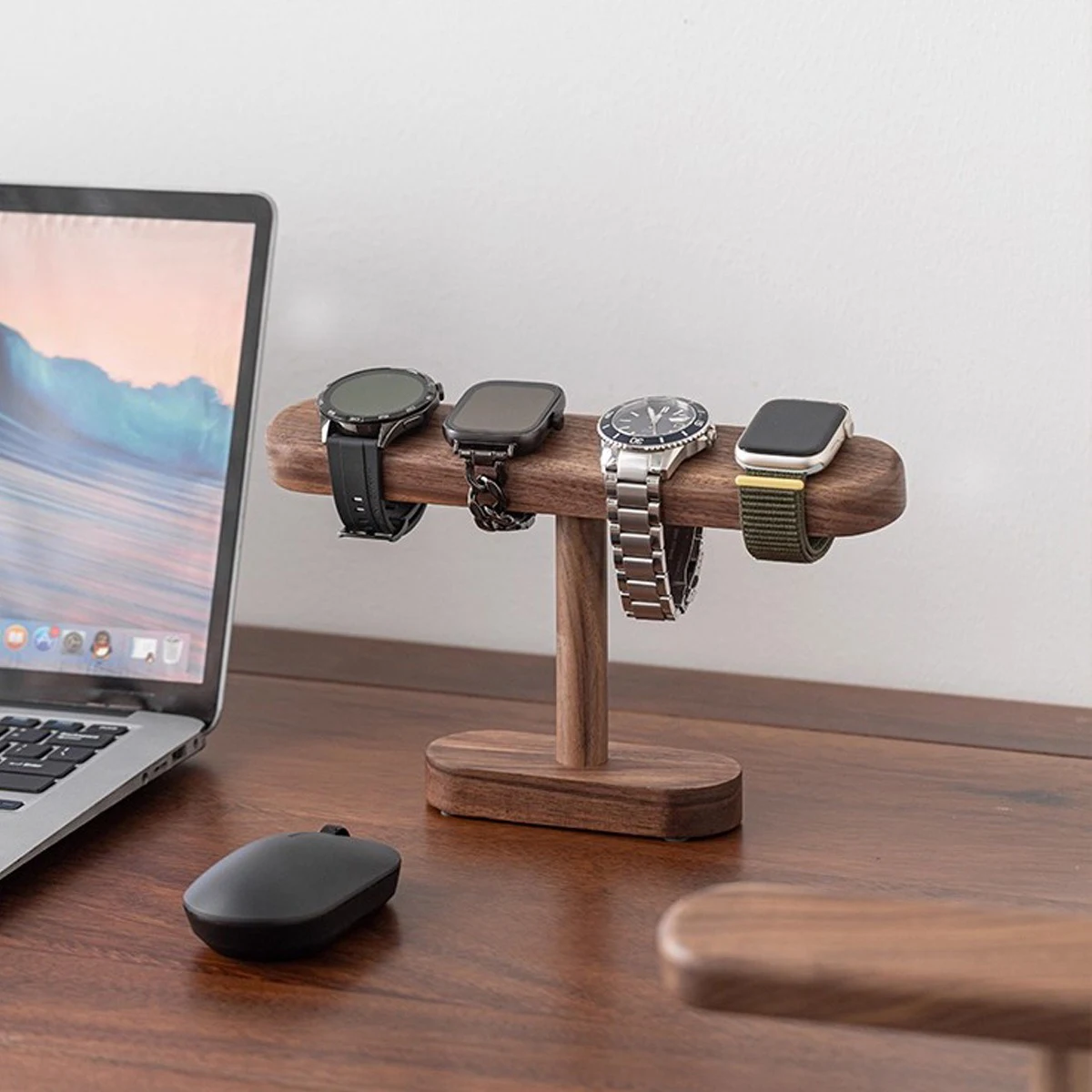 Walnut Wooden Jewelry Organize - Jewelry And Watches Exhibition ulasan dan harga