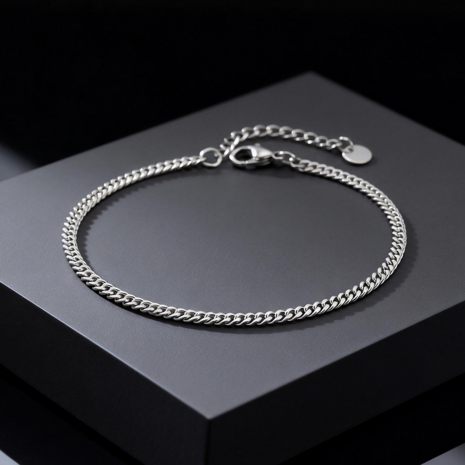Minimalist Stainless Steel Ank - Jc Jewelry & Watches ulasan dan harga