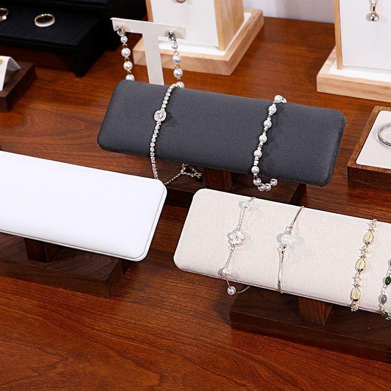 Walnut Solid Wood Jewelry Disp - Jewelry And Watches Exhibition ulasan dan harga