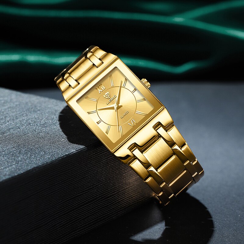 LiEBIG Luxury Golden Quartz Wr - Jewelry Style Watches ulasan dan harga