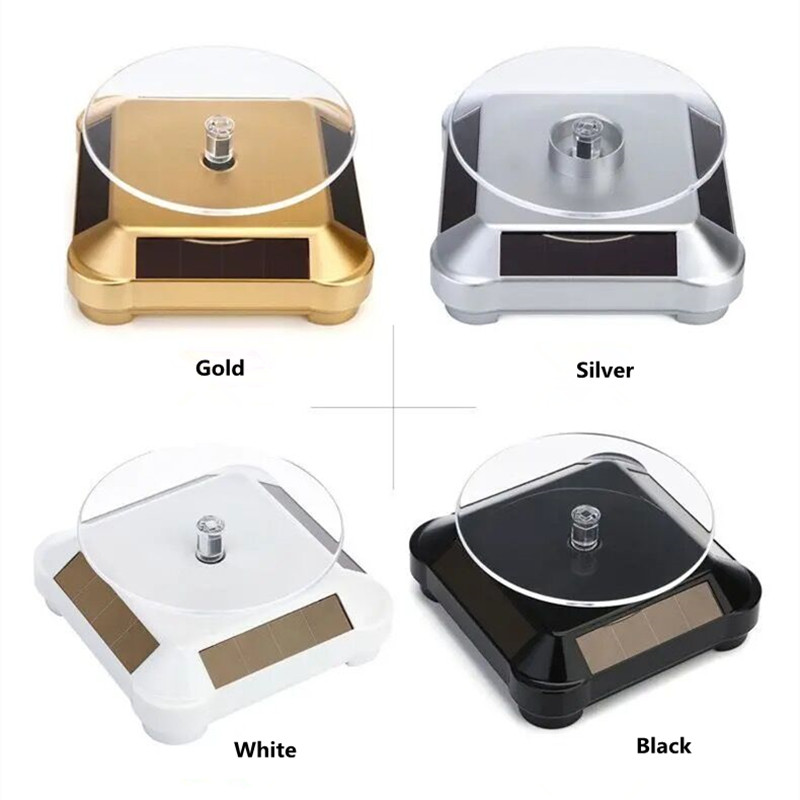 360 Degree Turntable Solar Rot - Jewelry And Watches Exhibition ulasan dan harga