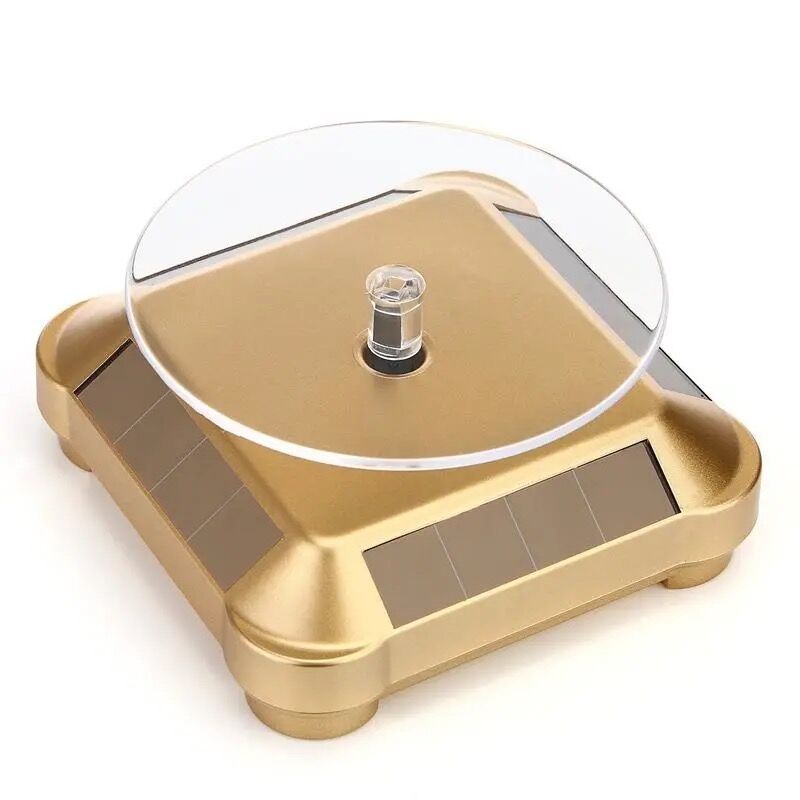 360 Degree Turntable Solar Rot - Jewelry And Watches Exhibition ulasan dan harga