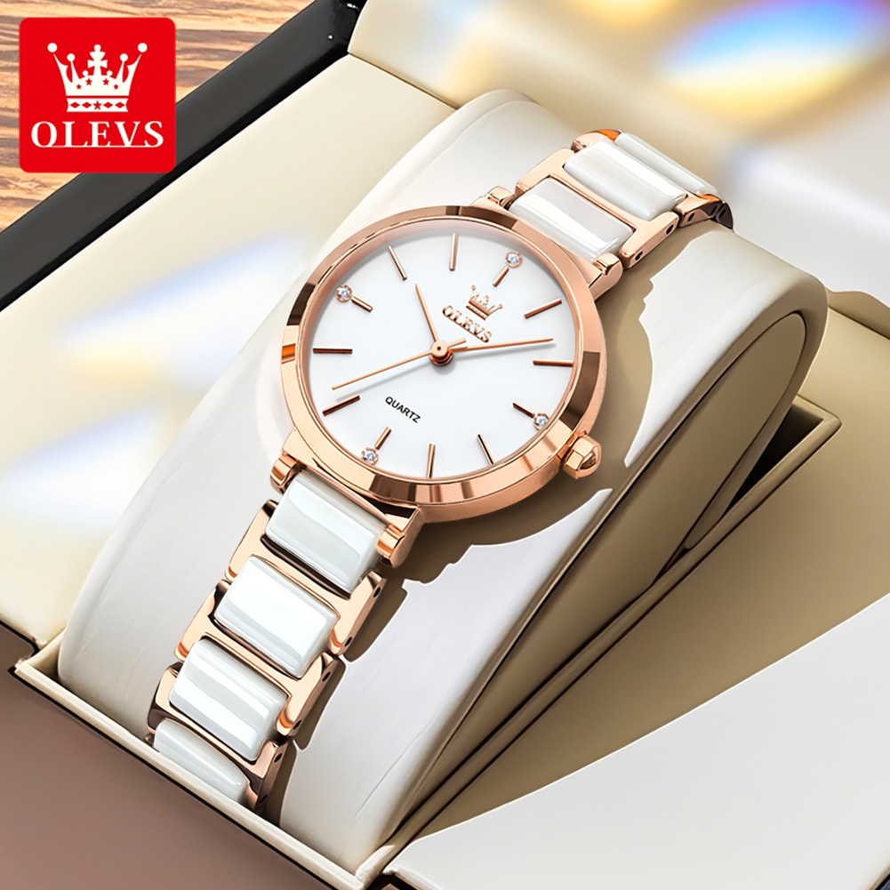 OLEVS Women Watch 5877 Luxury  - Jewelry For Watches ulasan dan harga