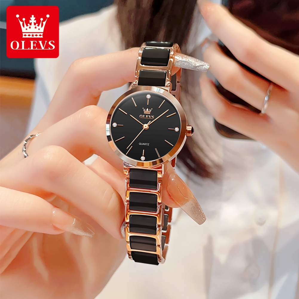 OLEVS Women Watch 5877 Luxury  - Jewelry For Watches ulasan dan harga
