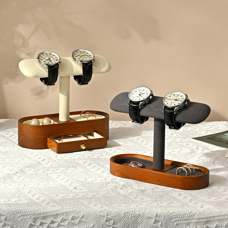 Oirlv Solid Wood Watch Organiz - Jewelry Style Watches ulasan dan harga
