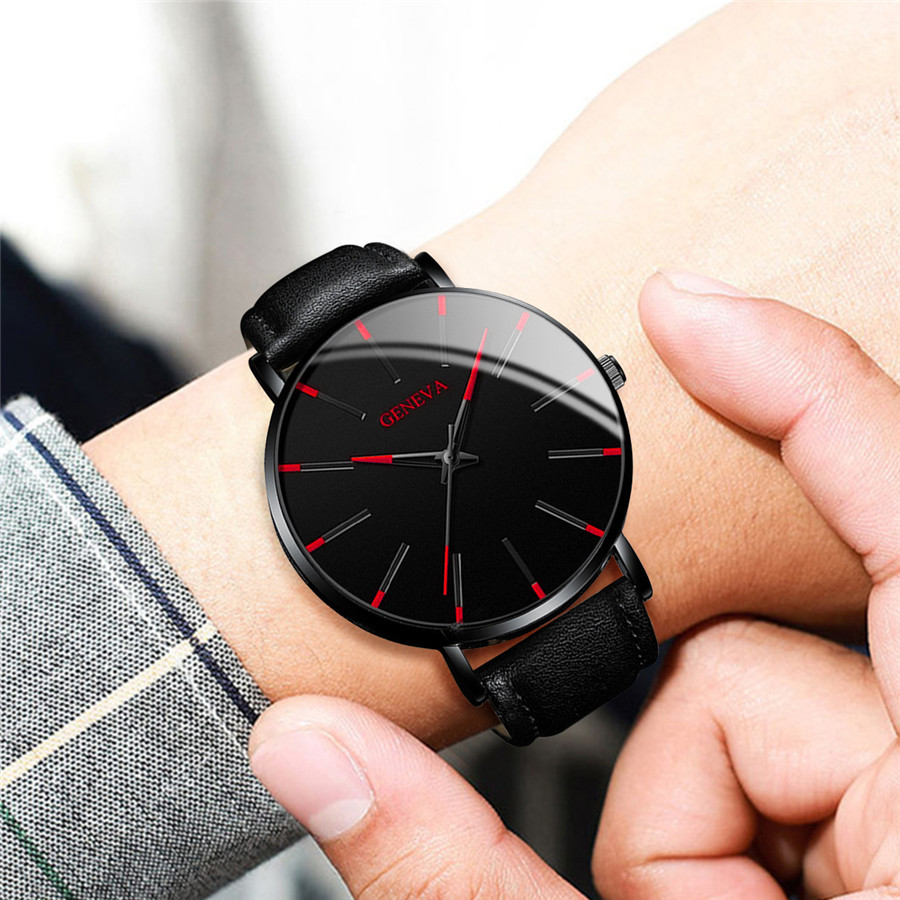 4PCS Fashion Ultra-thin Dial M - Jewelry Box Watches Bracelets ulasan dan harga