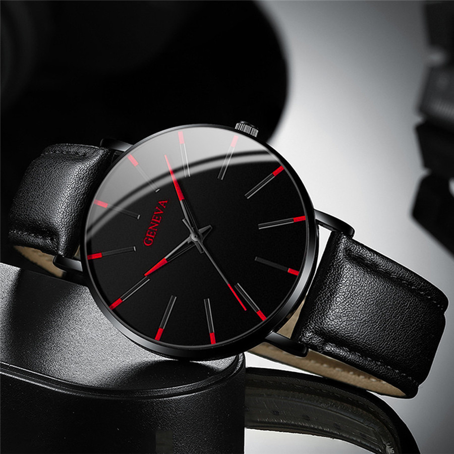 4PCS Fashion Ultra-thin Dial M - Jewelry Box Watches Bracelets ulasan dan harga