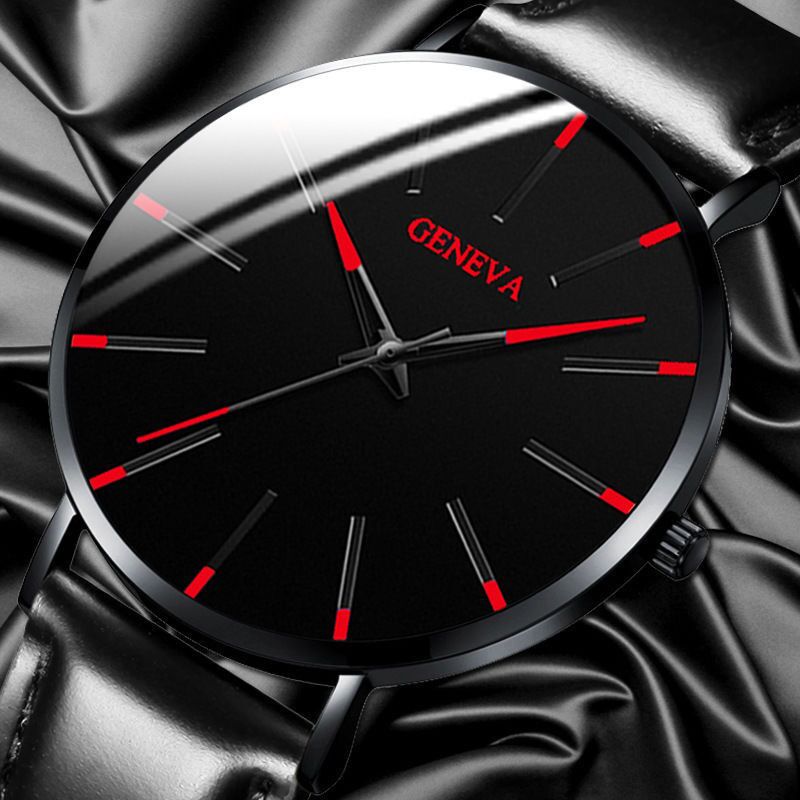 4PCS Fashion Ultra-thin Dial M - Jewelry Box Watches Bracelets ulasan dan harga