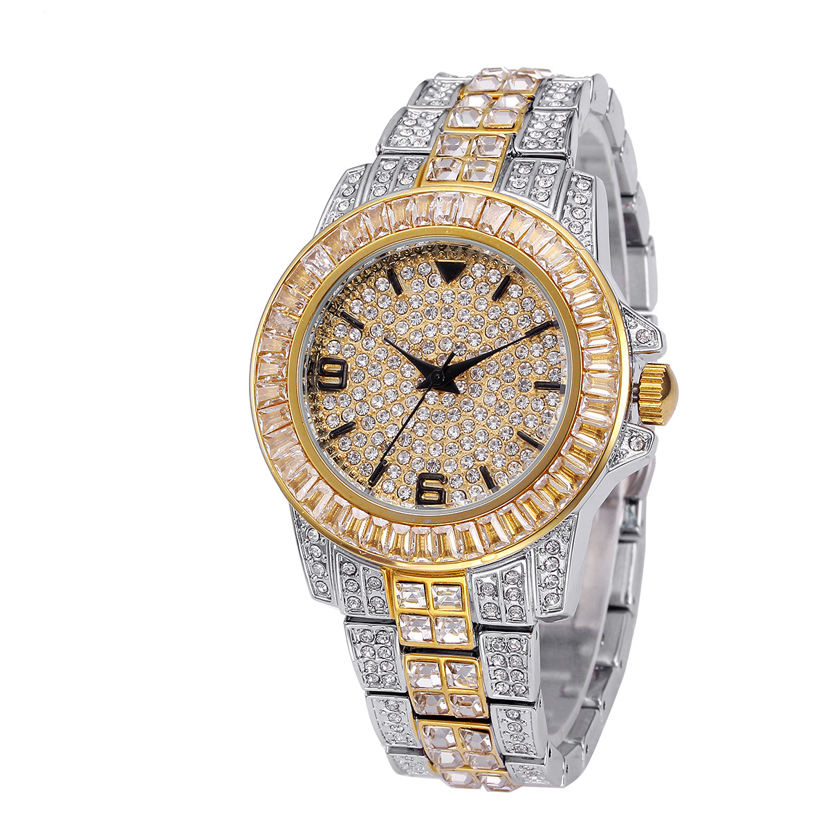 Luxury Full Stone Quartz Watch - Jewelry For Watches ulasan dan harga