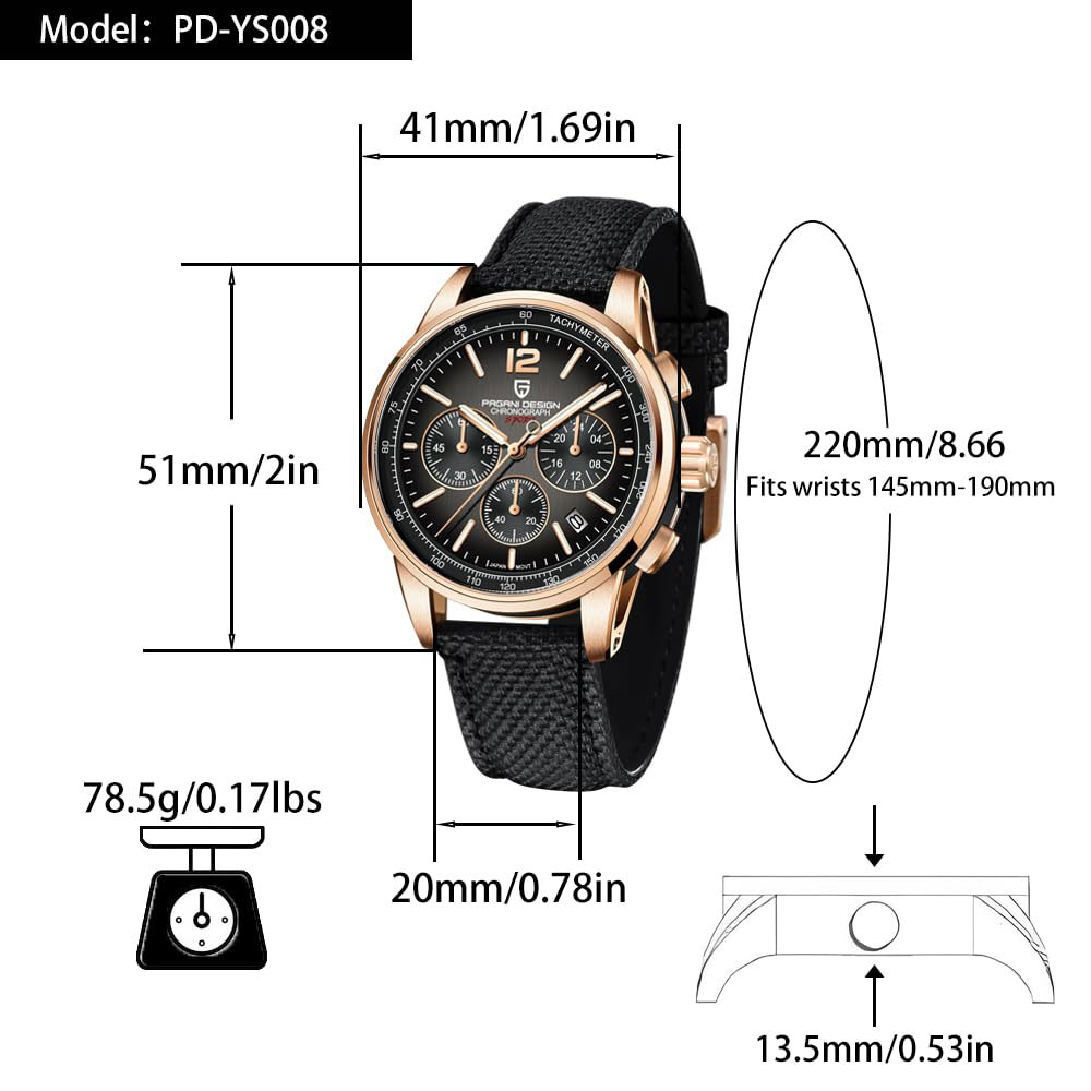 PAGANI DESIGN New Mens Watch 4 - Jewelry Style Watches ulasan dan harga