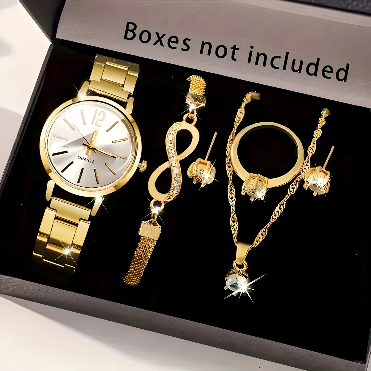 20266pcs/set Elegant Women Qua - Jewelry Box Watches Bracelets ulasan dan harga
