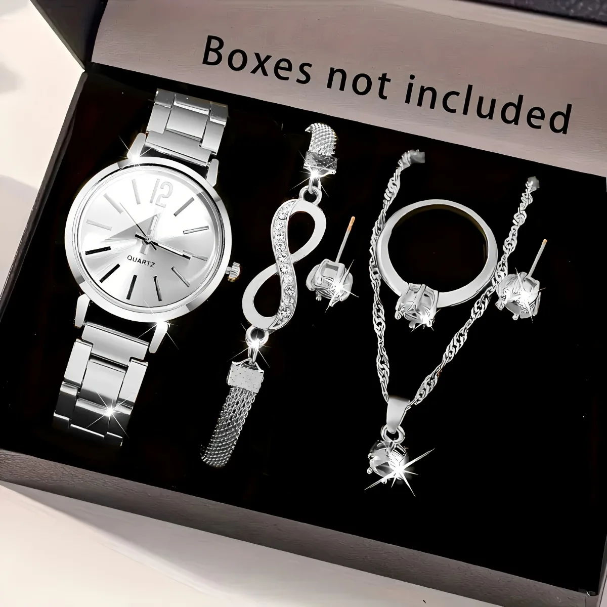 20266pcs/set Elegant Women Qua - Jewelry Box Watches Bracelets ulasan dan harga