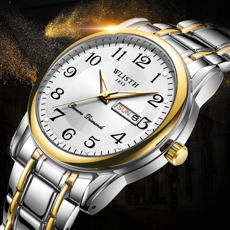 Luxury Men Quartz Watch Digita - Jewelry Style Watches ulasan dan harga