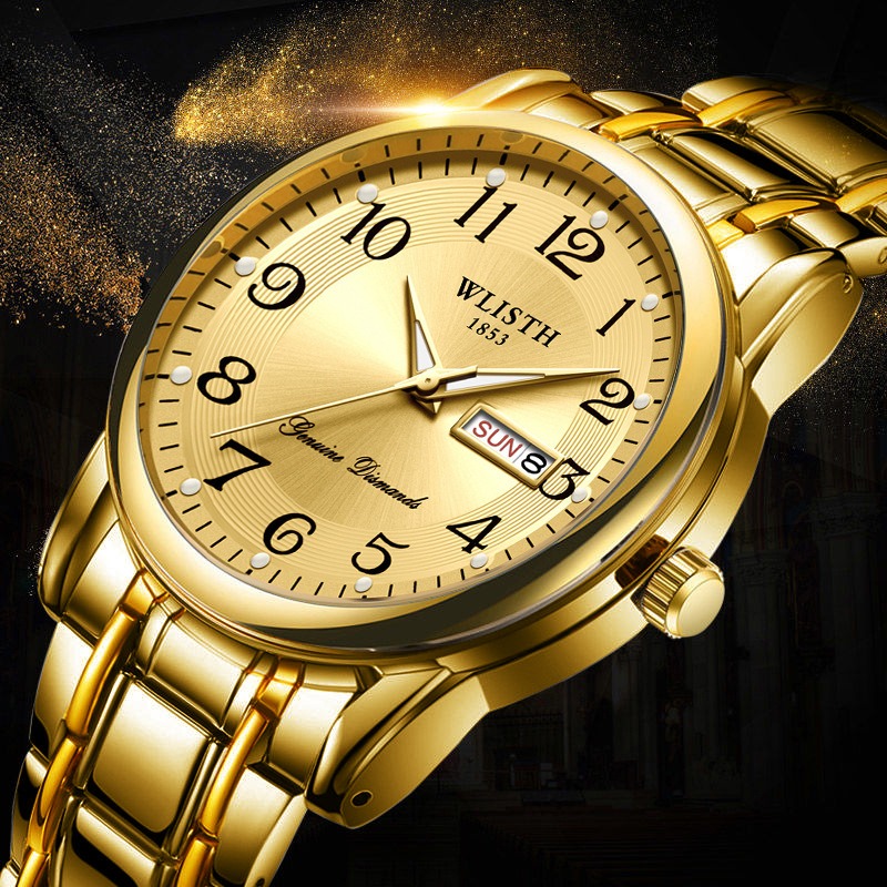 Luxury Men Quartz Watch Digita - Jewelry Style Watches ulasan dan harga