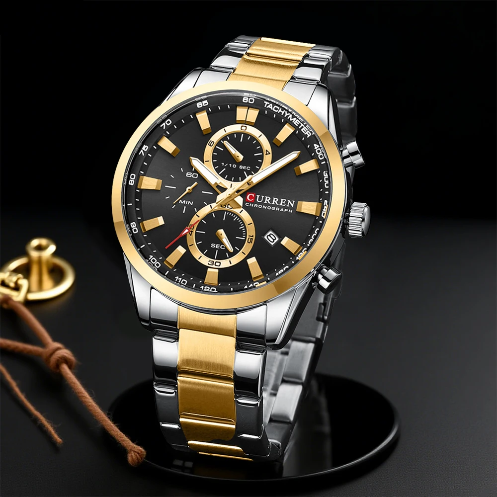 CURREN Casual Quartz Chrono Sp - Jewelry For Watches ulasan dan harga