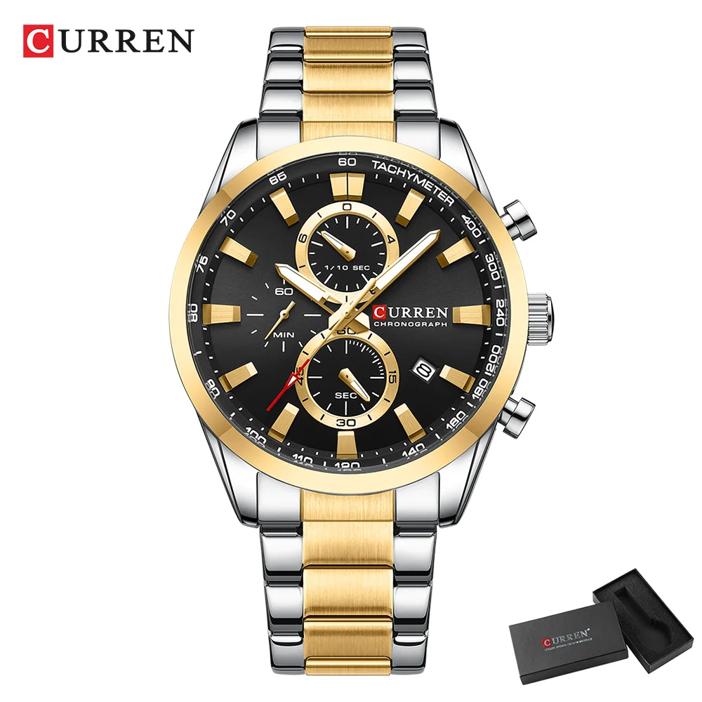 CURREN Casual Quartz Chrono Sp - Jewelry For Watches ulasan dan harga