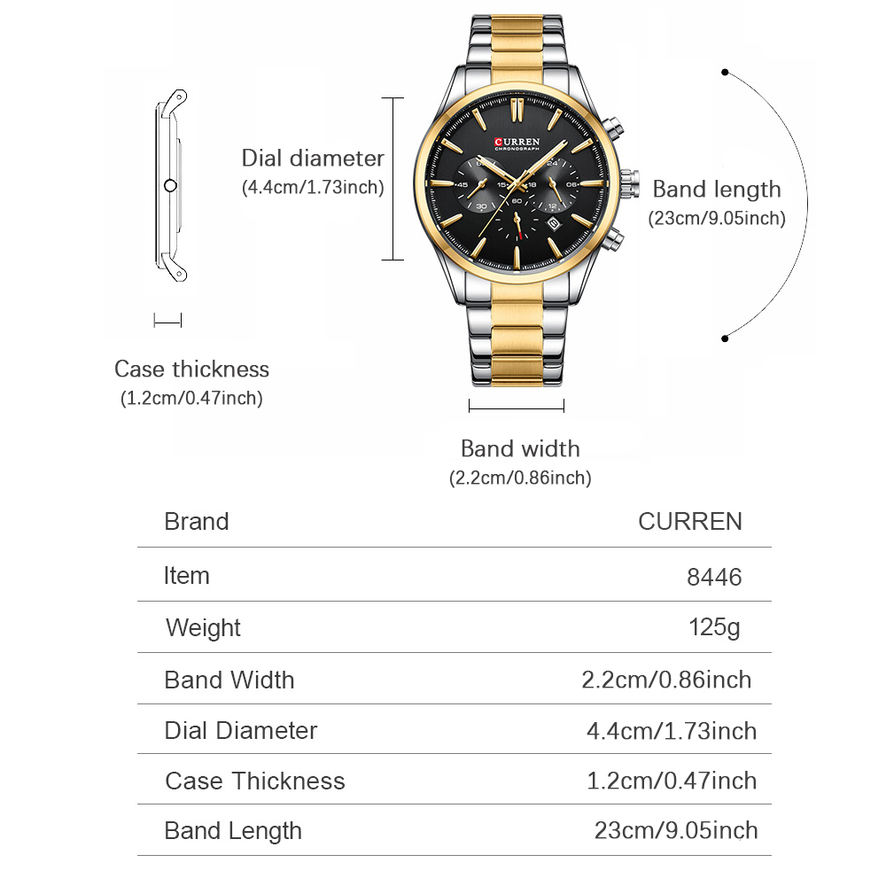 CURREN Casual Quartz Chrono Sp - Jewelry For Watches ulasan dan harga