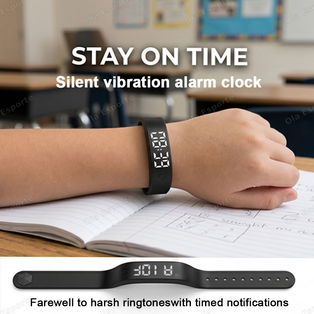 Vibrating Alarm Clock Watch He - Italian Jewelry Watches ulasan dan harga