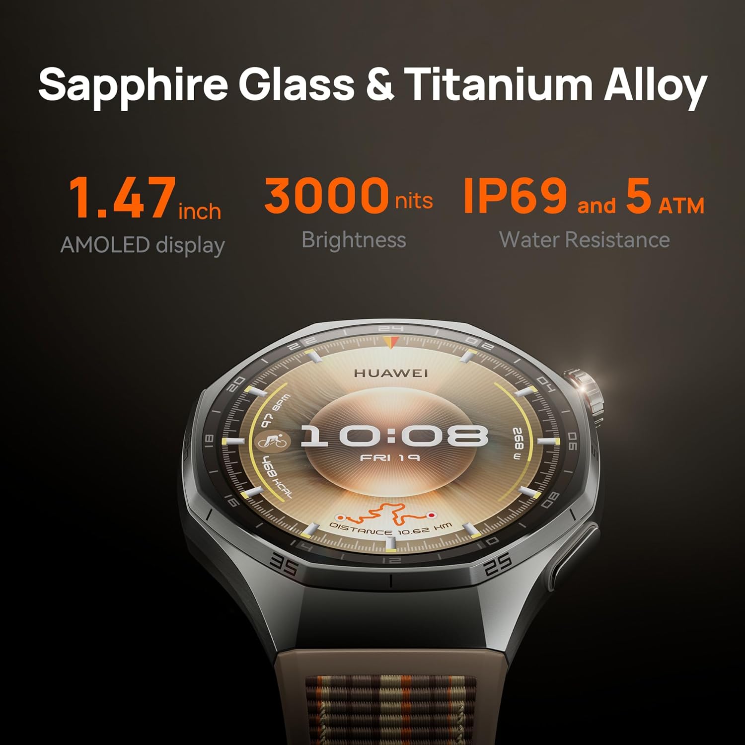 HUAWEI WATCH GT 6 Pro GPS Smar - Italian Jewelry Watches ulasan dan harga