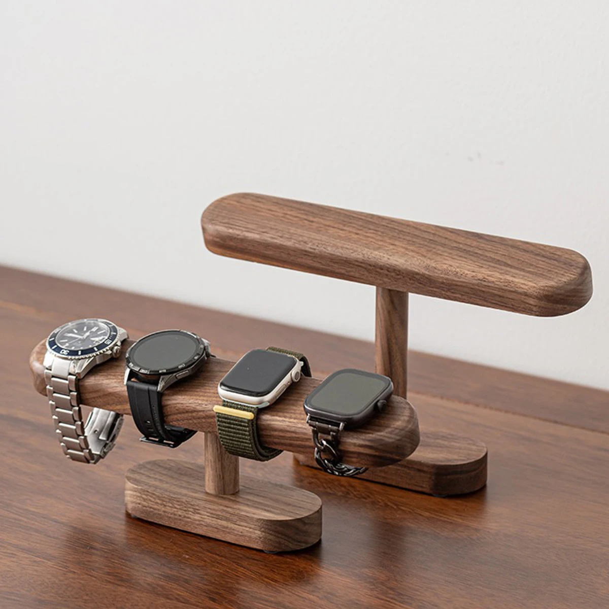 Walnut Wooden Jewelry Organize - Jewelry And Watches Exhibition ulasan dan harga