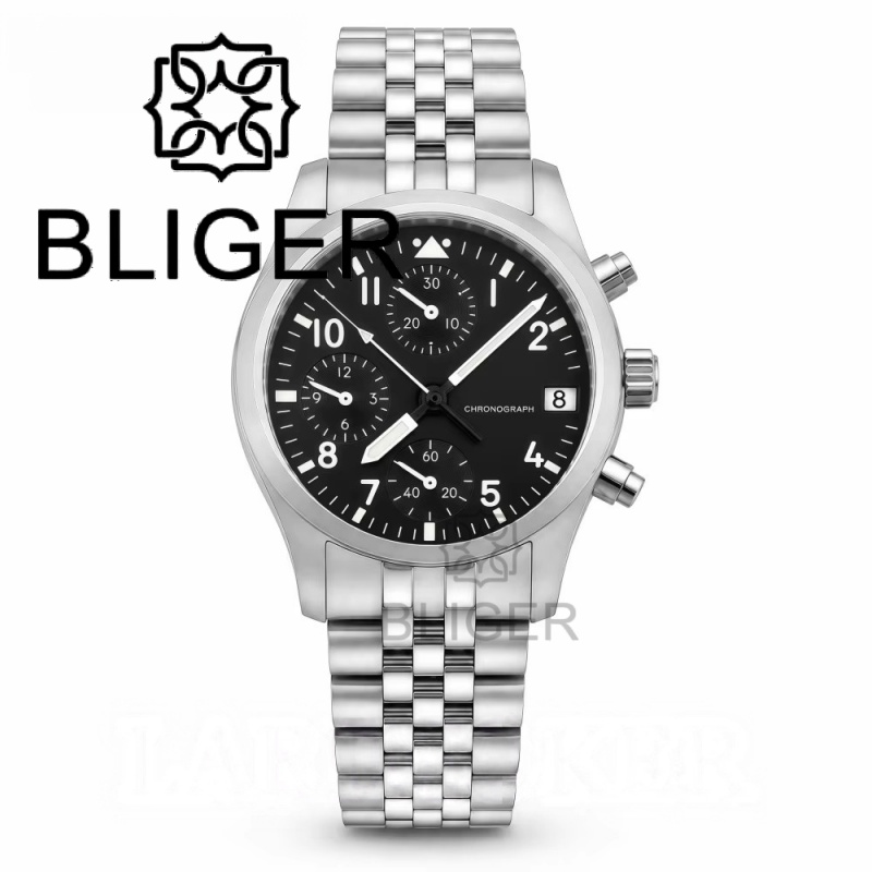 BLIGER Full Black Brushed 38mm - Jewelry For Watches ulasan dan harga