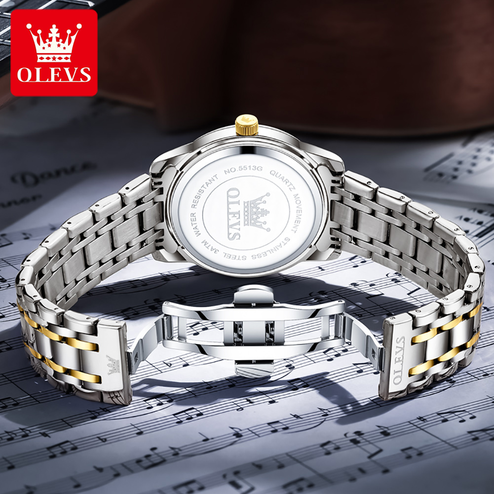OLEVS Brand Fashion men's watc - Jewelry Style Watches ulasan dan harga
