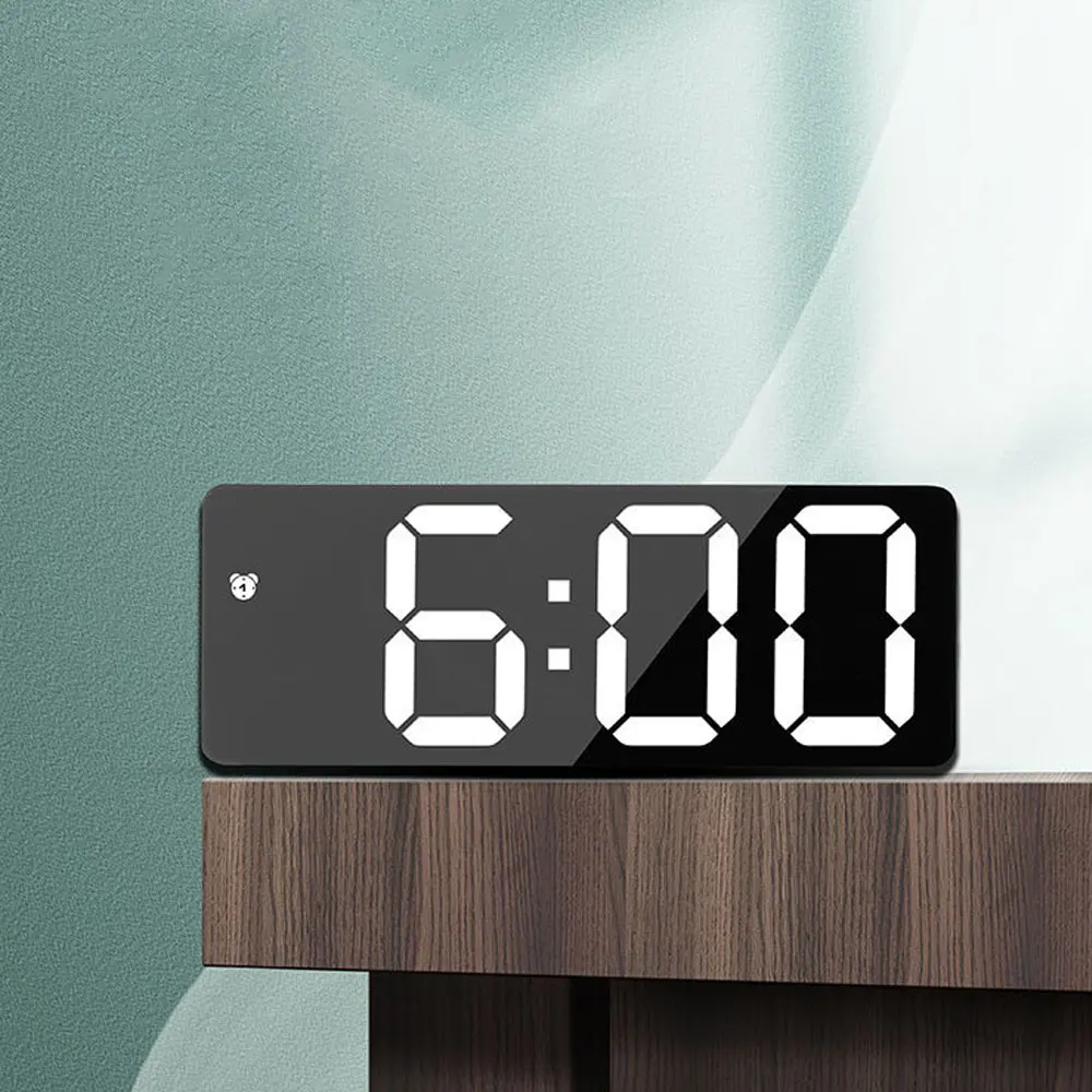 Acrylic Mirror Alarm Clock Ele - Moments Watches & Jewelry Burlington Reviews ulasan dan harga