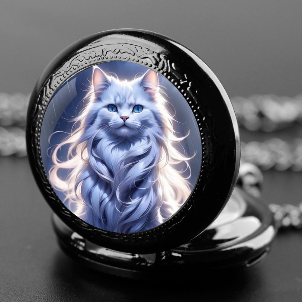 Cute kawaii Cats Graphic Glass - Jewelry Watches For Kids ulasan dan harga