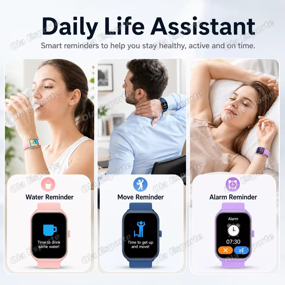 Smart Watch Plus Men Women Plu - Italian Jewelry Watches ulasan dan harga