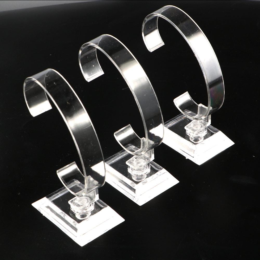 Transparent Watch Display Rack - Watches Jewelry Holder ulasan dan harga