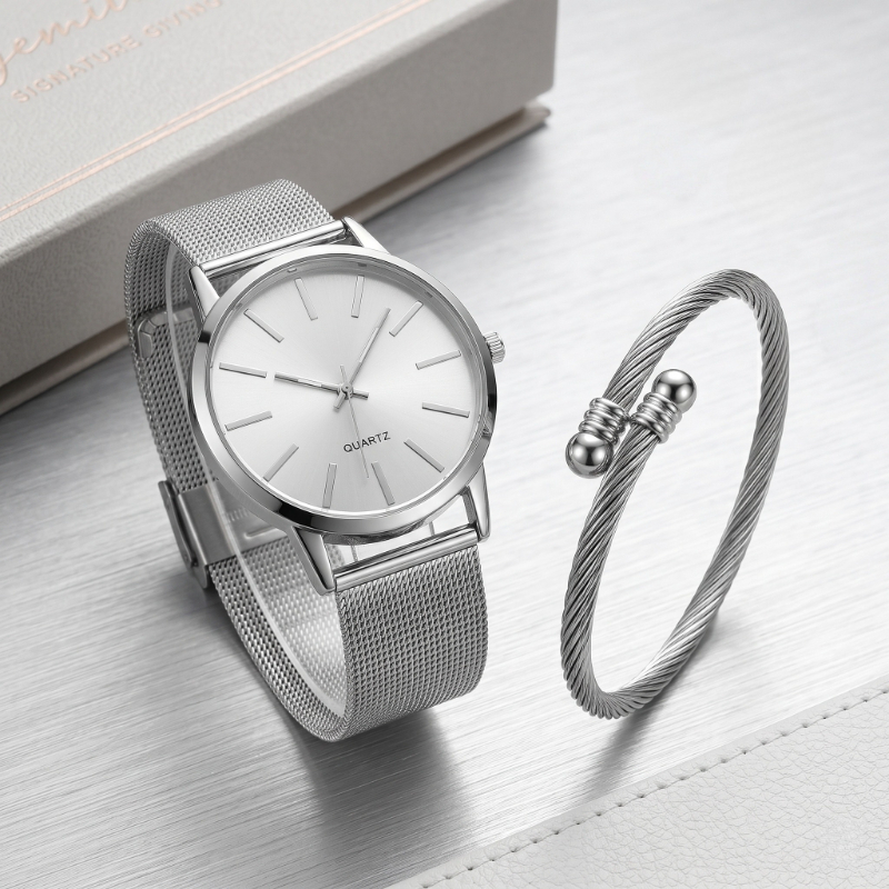 New Stylish Woman Watches Set  - Best Jewelry Watches For Women ulasan dan harga