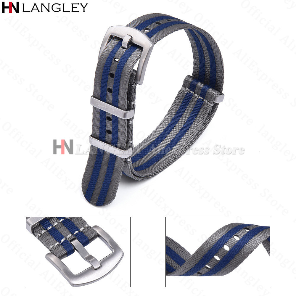 Nylon Strap 18mm 20mm 22mm for - Omega Watch Seamaster ulasan dan harga