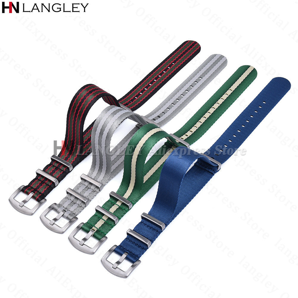 Nylon Strap 18mm 20mm 22mm for - Omega Watch Seamaster ulasan dan harga